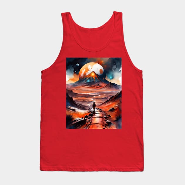 Out of this World - The Path Ahead Tank Top by Christine aka stine1